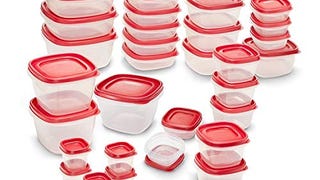 Rubbermaid Easy Find Lids Meal Prep Food Storage Containers,...