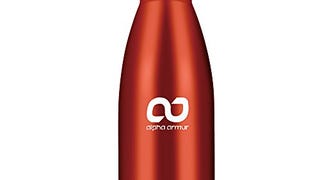 Alpha Armur 12 Oz (350ml) Insulated Hiking Water Bottle...