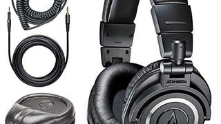 Audio-Technica ATH-M50x Professional Monitor Headphones...