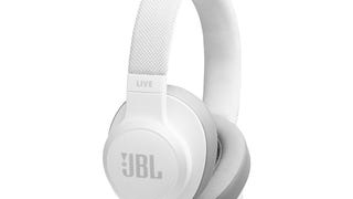 JBL LIVE 500BT Wireless Over-Ear Headphones with Voice Control (White)