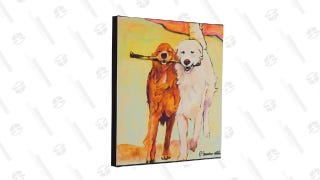 'Stick With Me' Canvas Painting Print