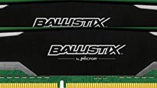 Ballistix Sport 8GB Kit (4GBx2) DDR3 1600 MT/s (PC3-12800)...