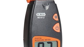 [Wood Moisture Meter]Dr.Meter Lumber Moisture Tester, Digital...