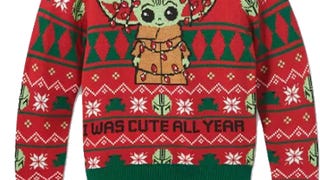 Toddler Baby Yoda Ugly Holiday Sweater