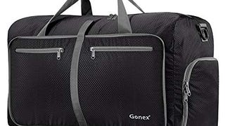 Gonex 60L Foldable Travel Duffel Bag Water & Tear Resistant,...