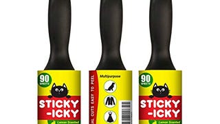 Sticky-Icky Heavy Duty Lint Rollers, Pet Care Pack, Pet...