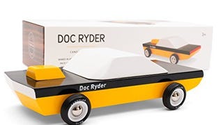 Candylab Toys - Doc Ryder Wooden Car Modern Vintage Racer...