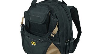 CLC Work Gear 1134 Carpenter's Tool Backpack, 44 Pockets,...