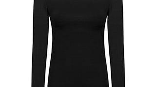 OThread & Co. Women's Long Sleeve T-Shirt Scoop Neck Basic...