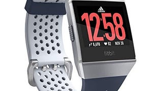 Fitbit Ionic Adidas Edition GPS Smart Watch, Ink Blue/Ice...