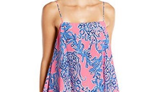 Lilly Pulitzer Women's Kimi Top, Royal Pink Caught in The...