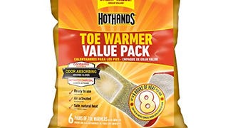 HotHands Toe Warmers - Long Lasting Safe Natural Odorless...