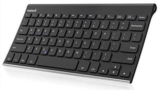 [Stainless Steel] Inateck Wireless Bluetooth Portable Keyboard...