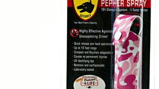 Guard Dog Security Keychain Red Hot Pepper Spray (color...