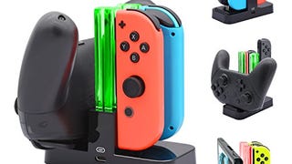 FastSnail Controller Charger Compatible with Nintendo Switch...