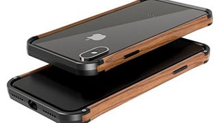 VESEL Wood & Aluminum iPhone X/XS Cases - Deep Black/...