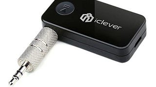 Bluetooth Receiver/Car Kit, iClever Portable Wireless Audio...