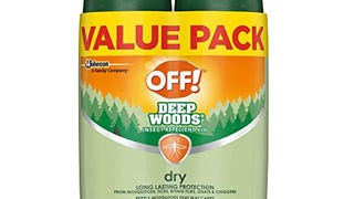 OFF! Deep Woods Insect Repellent Aerosol, Dry, Non-Greasy...