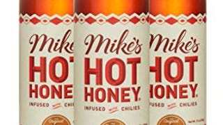 Mike's Hot Honey, 12 oz Squeeze Bottle (3 Pack), Honey...