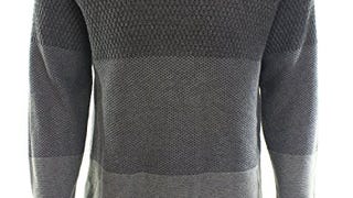 Calvin Klein Men's Texture and Color Blocked Sweater, Garrison...