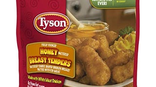 Tyson Fully Cooked Honey Battered Chicken Breast Tenders,...