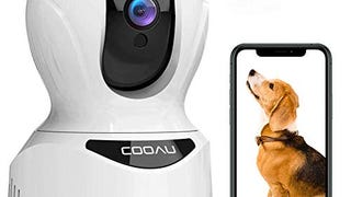 Indoor Wireless Security Camera, COOAU 1080P Home WiFi...