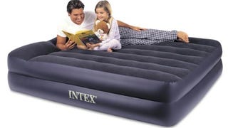 Intex Pillow Rest Raised Airbed with Built-in Pillow and...