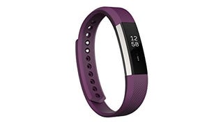Fitbit Alta Fitness Tracker, Silver/Plum, Large (6.7 - 8....