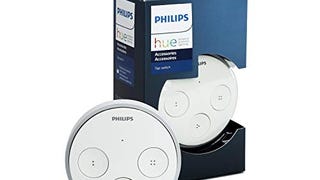 Philips 473363 Hue Tap Smart Light Switch Without Batteries,...