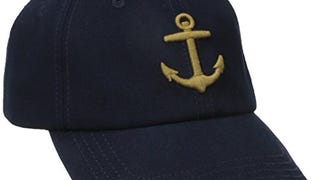 Dockers Men's Anchor Baseball Cap, Navy, One Size