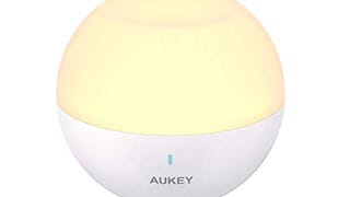 AUKEY Baby Night Light for Kids, Rechargeable Bedside Lamp...