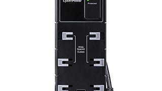 CyberPower CSB808 Essential Surge Protector, 1800J/125V,...
