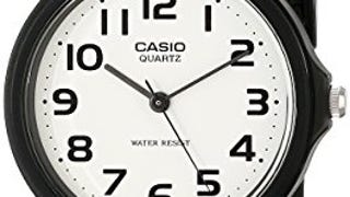 Casio Men's MQ24-7B2 Analog Watch with Black Resin