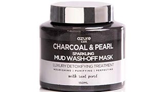 AZURE Charcoal & Pearl Luxury Detoxifying Mud Wash Off...