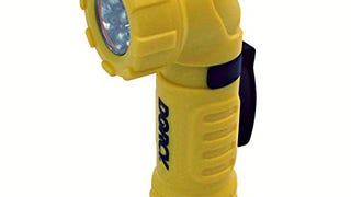 Dorcy 28-Lumen Weather Resistant Angle Head LED Flashlight...