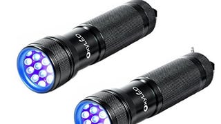 [2 Pack]OxyLED OxyWild 12 Ultraviolet LED UV Light, Pet...