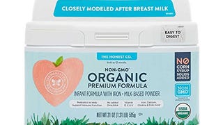 The Honest Company Organic Premium Infant Formula with...