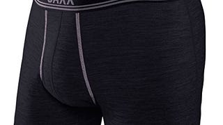 Saxx Men's Underwear Boxer Briefs Blacksheep (Medium, Black/...