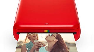 Zink Polaroid ZIP Wireless Mobile Photo Mini Printer (Red)...