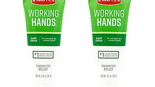 O'Keeffe's Working Hands Hand Cream, 3 Ounce Tube, (Pack...