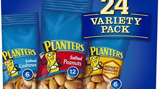 PLANTERS Variety Packs (Salted Cashews, Salted Peanuts...