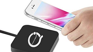 Coocheer Mini Wireless Charging Pad for All Qi-Enabled...