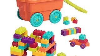 Battat - Locbloc Wagon - Building Toy Blocks for Toddlers...