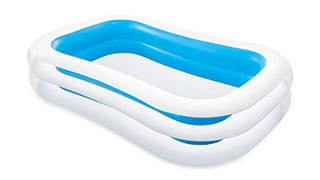 Intex Swim Center Family Inflatable Pool, 103" X 69" X...