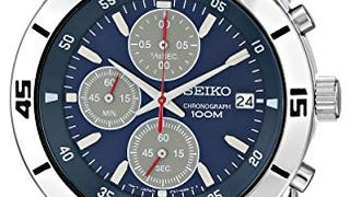 Seiko Men's SKS413 "Amazon Exclusive" Stainless Steel Watch...