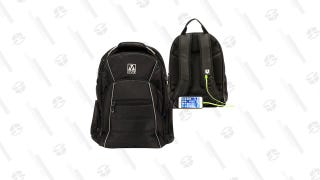 M-Edge Cargo Backpack with Removable Powerbank