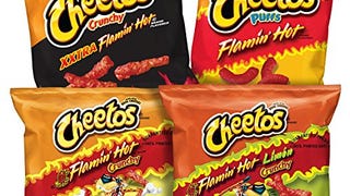Cheetos Flamin' Hot Mix Cheese Snacks, Variety Pack (Pack...
