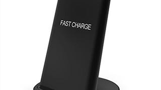 RAVPower Qi Wireless Charging Stand, 2 Coils Fast Wireless...