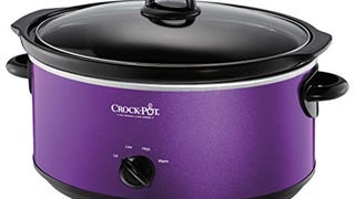 Crockpot Deisgn to Shine 7QT Slow Cooker, Purple