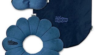 Total Pillow Jumbo Deluxe Set Microbead Pillow and Back...